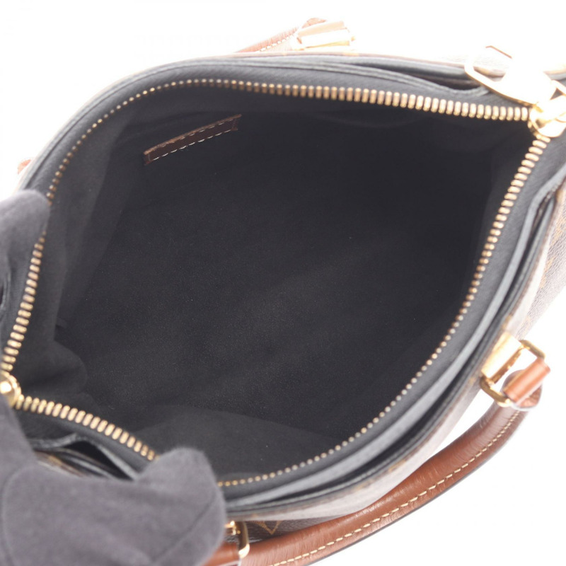 路易威登 Palas BB 單肩手提包 M41218 Monogram 帆布 棕色/黑色 二手-2