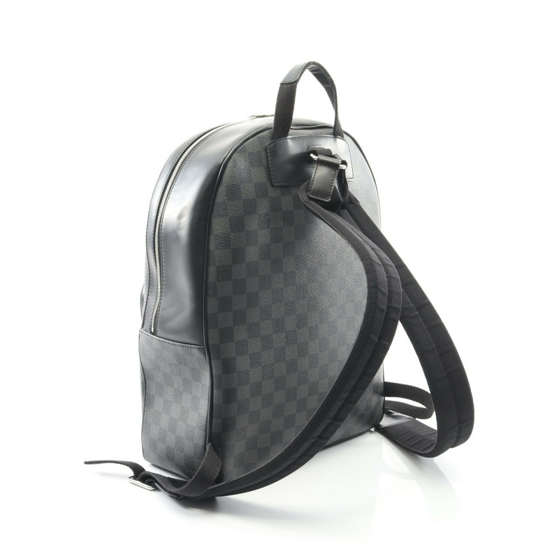 路易威登 Josh 雙肩包 N41473 Damier Graphite 黑色 二手 男款 LV-1
