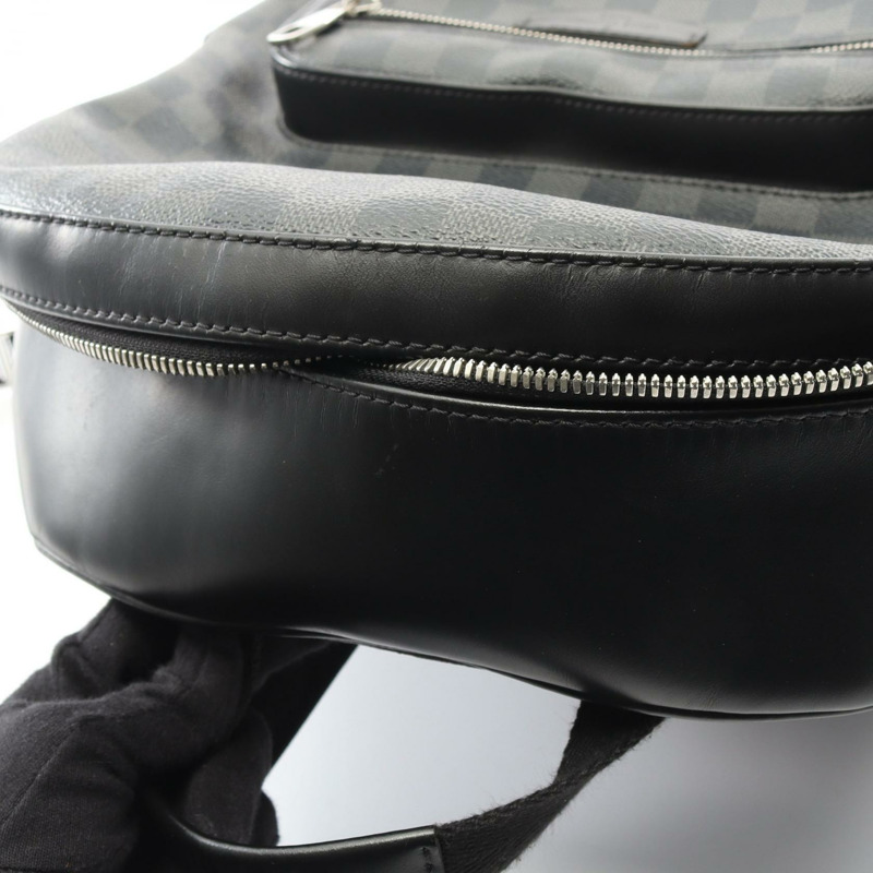 路易威登 Josh 雙肩包 N41473 Damier Graphite 黑色 二手 男款 LV-6