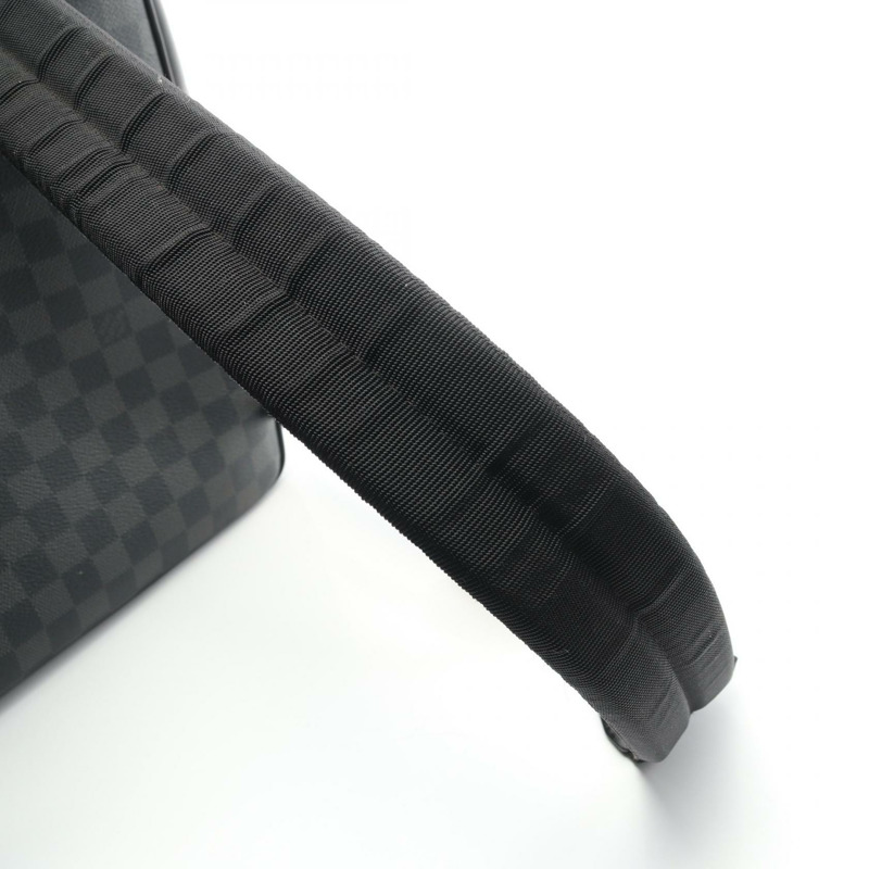 路易威登 Josh 雙肩包 N41473 Damier Graphite 黑色 二手 男款 LV-8