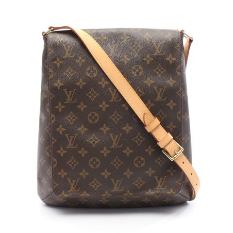路易威登 Musette 單肩包 M51256 Monogram 帆布棕色二手女士 LV
