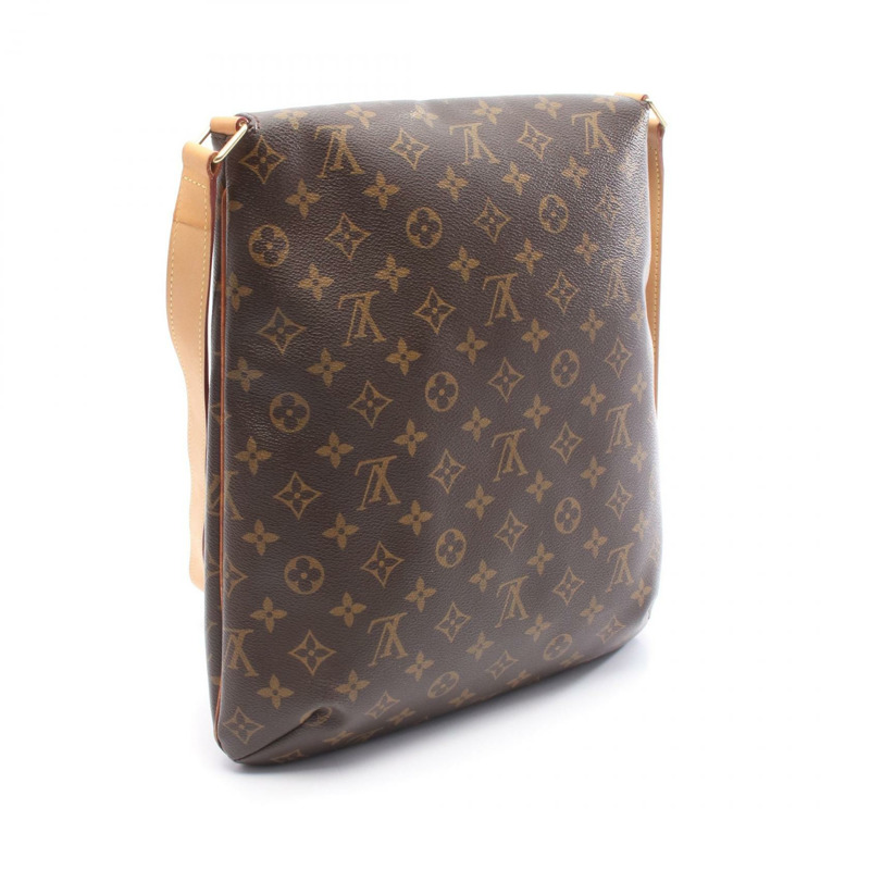路易威登 Musette 單肩包 M51256 Monogram 帆布棕色二手女士 LV-1