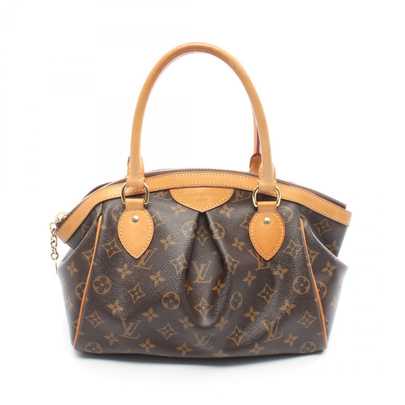 路易威登 Tivoli PM 手提包 M40143 Monogram 皮革棕色二手女士 LV-0