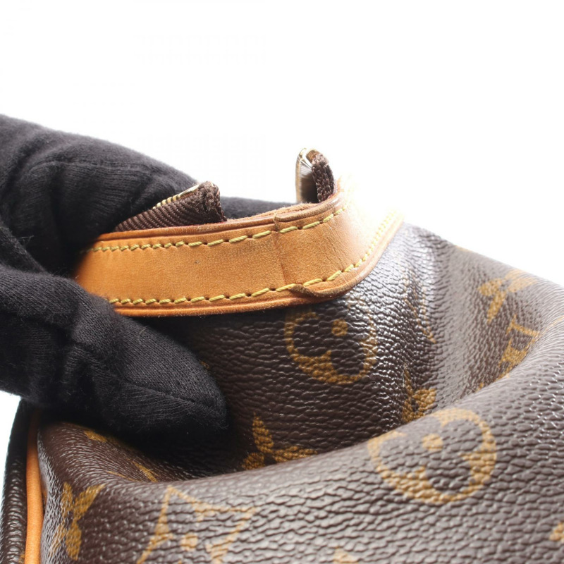 路易威登 Tivoli PM 手提包 M40143 Monogram 皮革棕色二手女士 LV-7