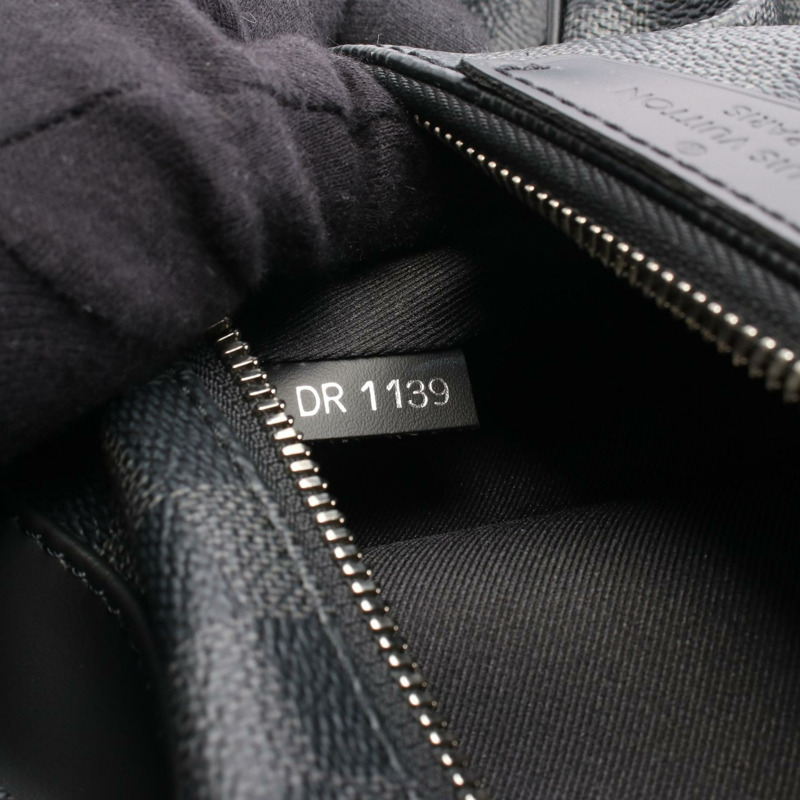 路易威登 Josh 雙肩包 N41473 Damier 石墨色帆布皮革 二手-4