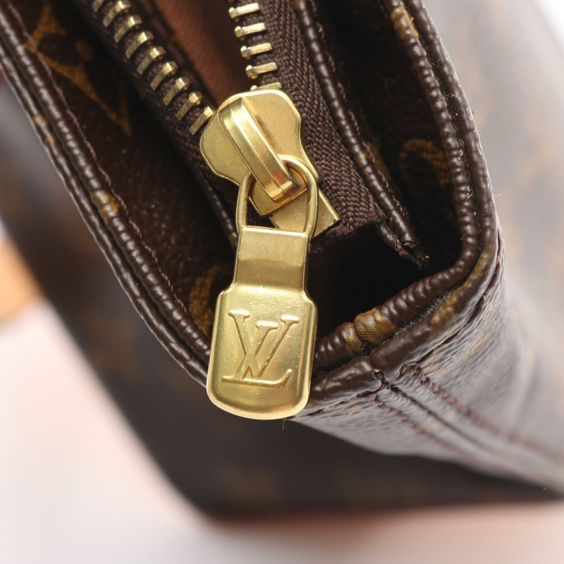 路易威登 Cabas 鋼琴肩背包 M51148 Mongra 皮革棕色二手女士-5