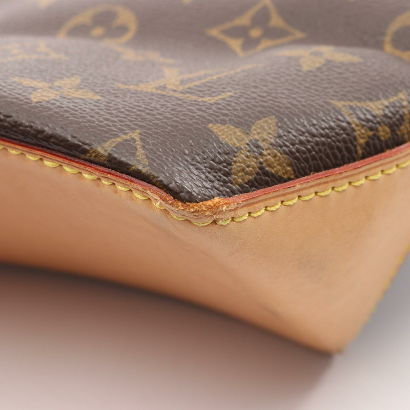 路易威登 Cabas 鋼琴肩背包 M51148 Mongra 皮革棕色二手女士-8