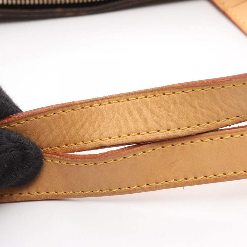 路易威登 Cabas 鋼琴肩背包 M51148 Mongra 皮革棕色二手女士-9