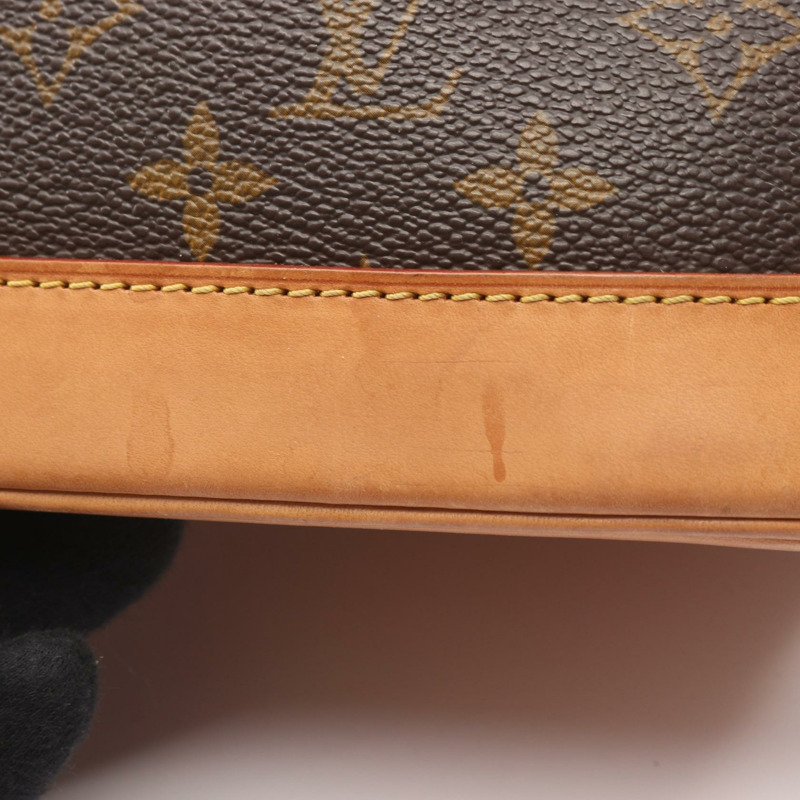 路易威登 Alma PM 手提包 M51130 Monogram 帆布皮革棕色二手女士-8