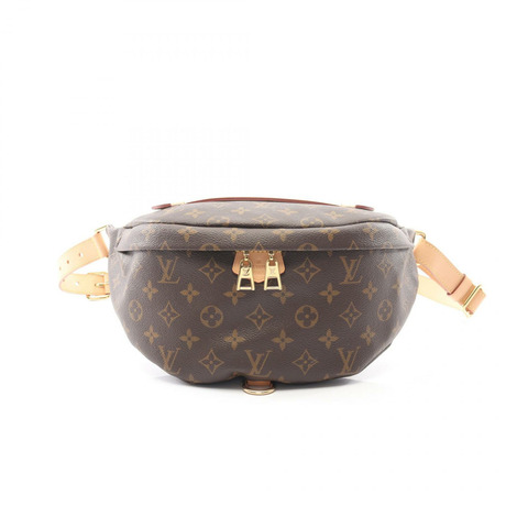 路易威登 (LOUIS VUITTON) 腰包 M43644 Monogram 皮革 棕色 二手 LV