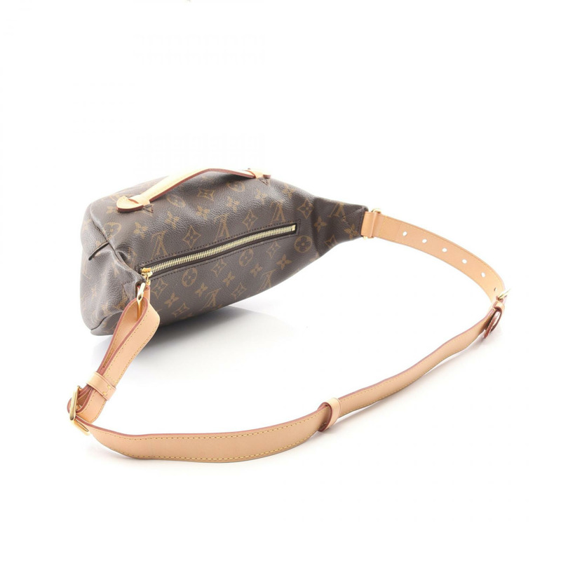 路易威登 (LOUIS VUITTON) 腰包 M43644 Monogram 皮革 棕色 二手 LV-1