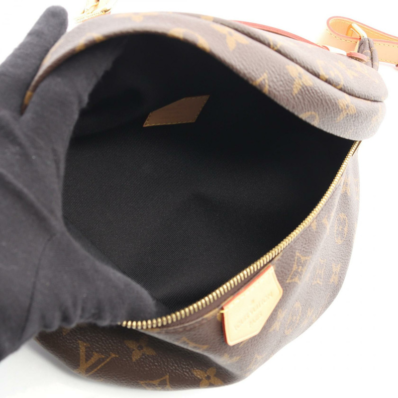 路易威登 (LOUIS VUITTON) 腰包 M43644 Monogram 皮革 棕色 二手 LV-2