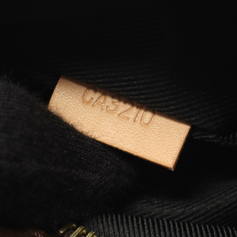 路易威登 (LOUIS VUITTON) 腰包 M43644 Monogram 皮革 棕色 二手 LV-4