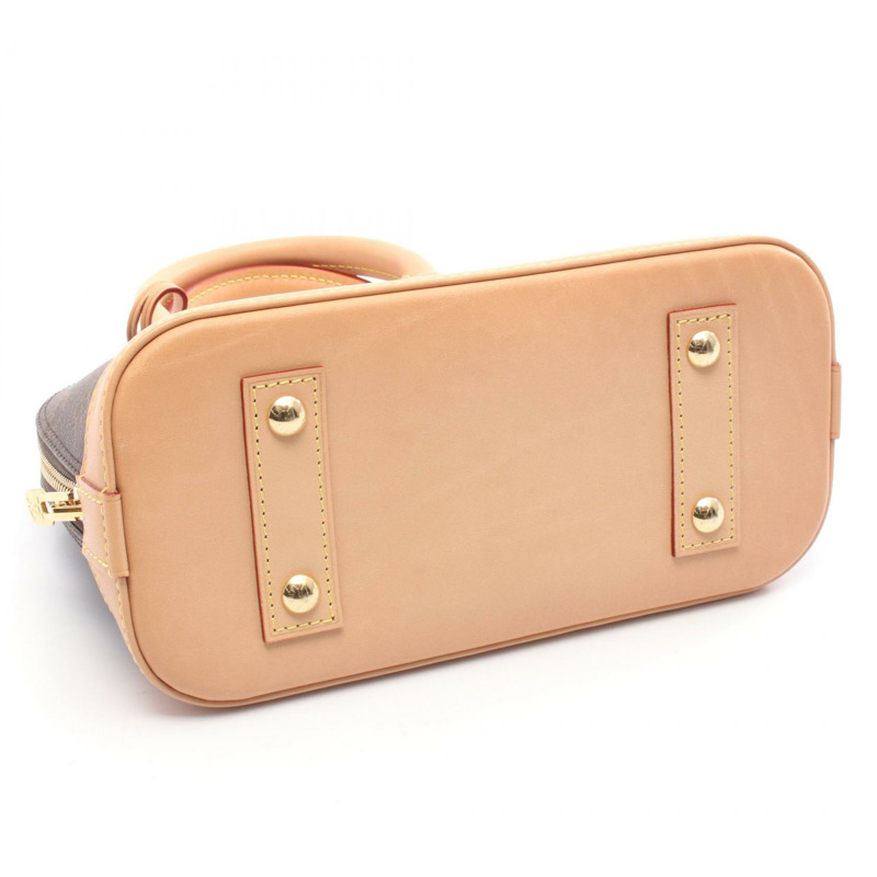 路易威登 Alma BB 單肩斜背包 M53152 Monogram 棕色皮革-5