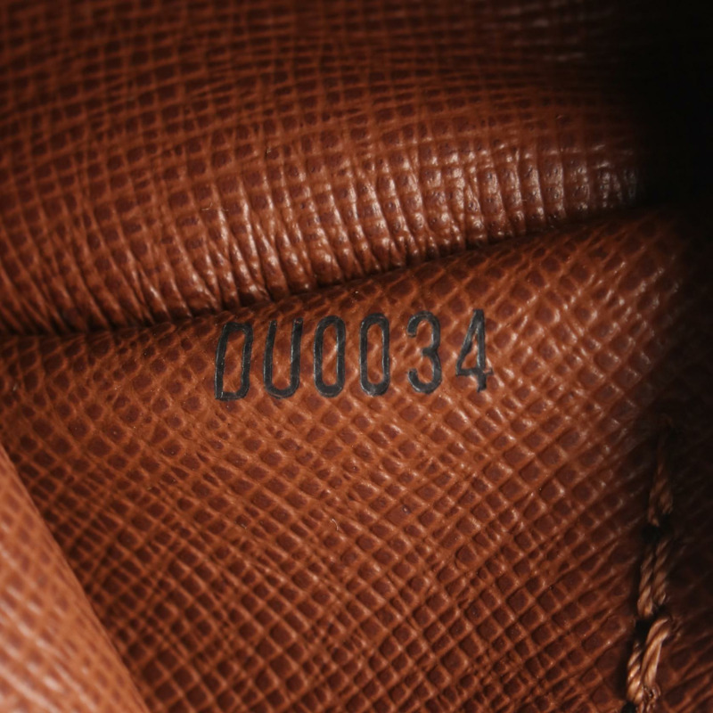 路易威登 Papillon 26 單肩手提包 M51386 Monogram 皮革 棕色 二手 LV-4