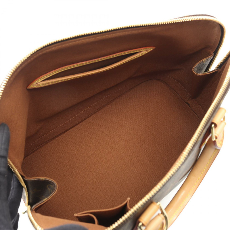 路易威登 Alma PM 手提包 M51130 Monogram 皮革棕色二手女士-2