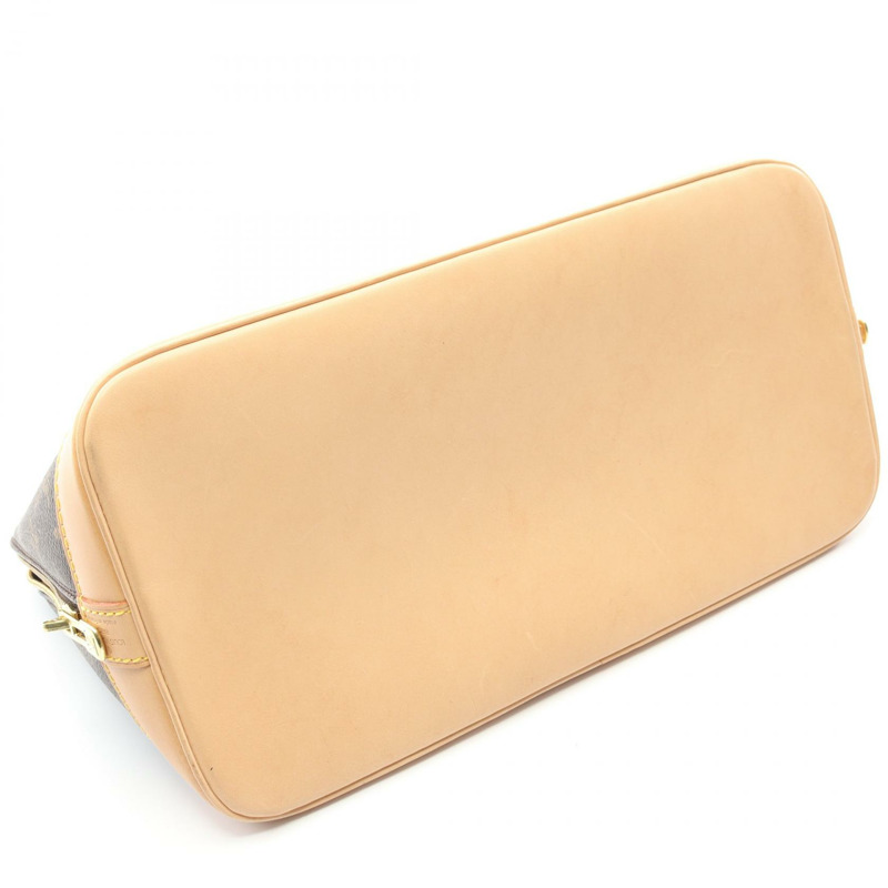 路易威登 Alma PM 手提包 M51130 Monogram 皮革棕色二手女士-5