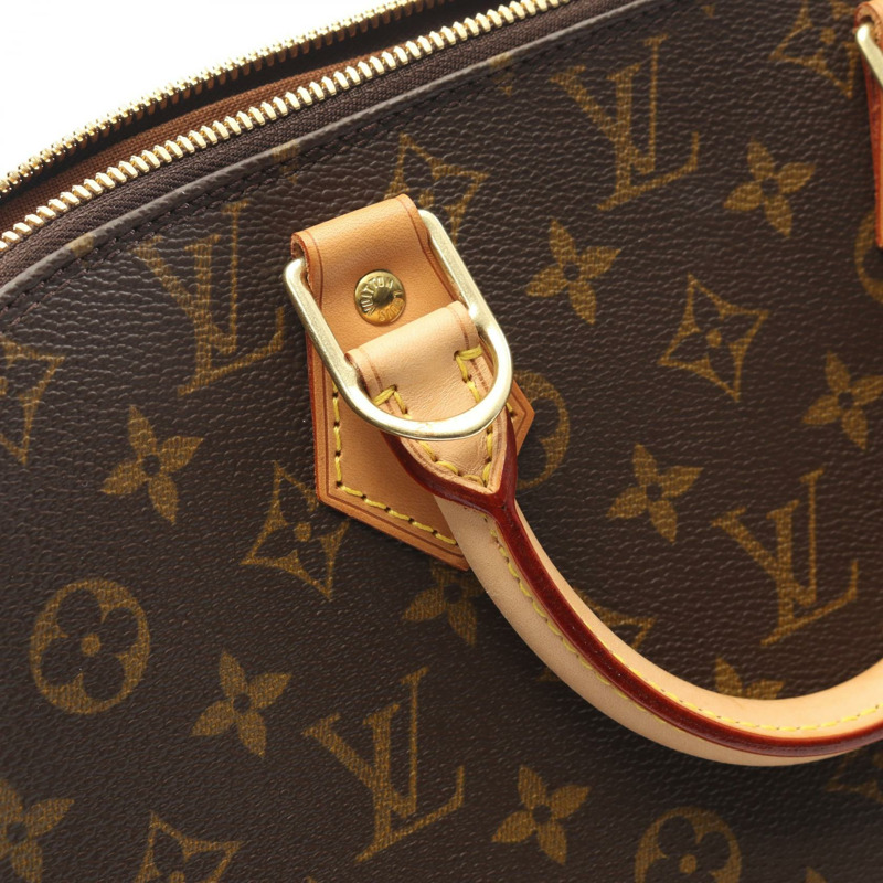 路易威登 Alma PM 手提包 M51130 Monogram 皮革棕色二手女士-8