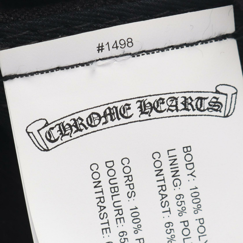 CHROME HEARTS 黑色男士聚酯棒球帽（二手）-3