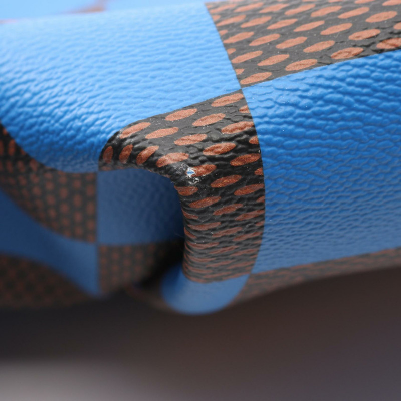 路易威登 Sac Plat Soft EW 手提包 N40557 Damier Pop 皮革 棕藍色-7