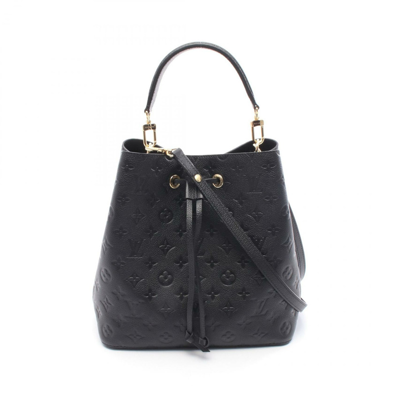 路易威登 Neonoe 斜背包 M45256 Monogram empreinte Noir 二手 LV-0