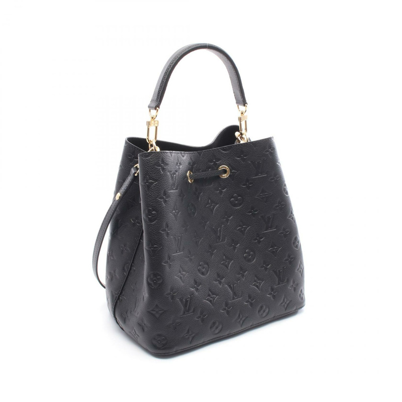 路易威登 Neonoe 斜背包 M45256 Monogram empreinte Noir 二手 LV-1