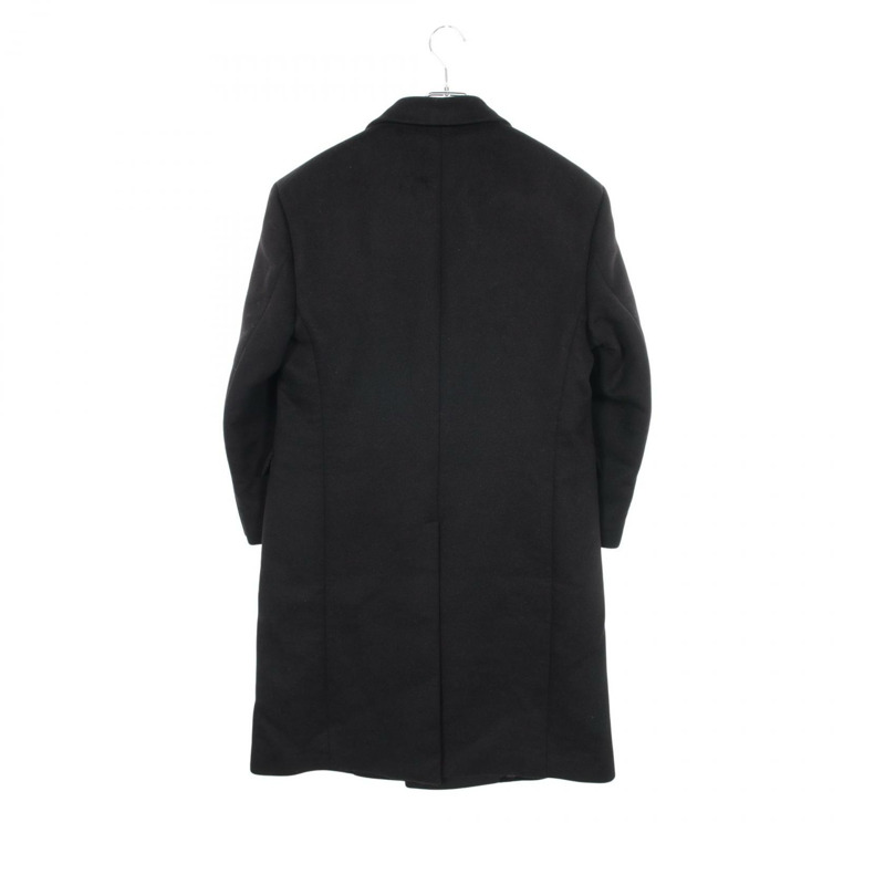 PRADA 其他安哥拉羊毛黑色二手男款大衣-1