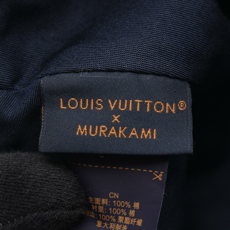 路易威登 LV × TM MonogramCherry 棉質藍色二手女帽-3