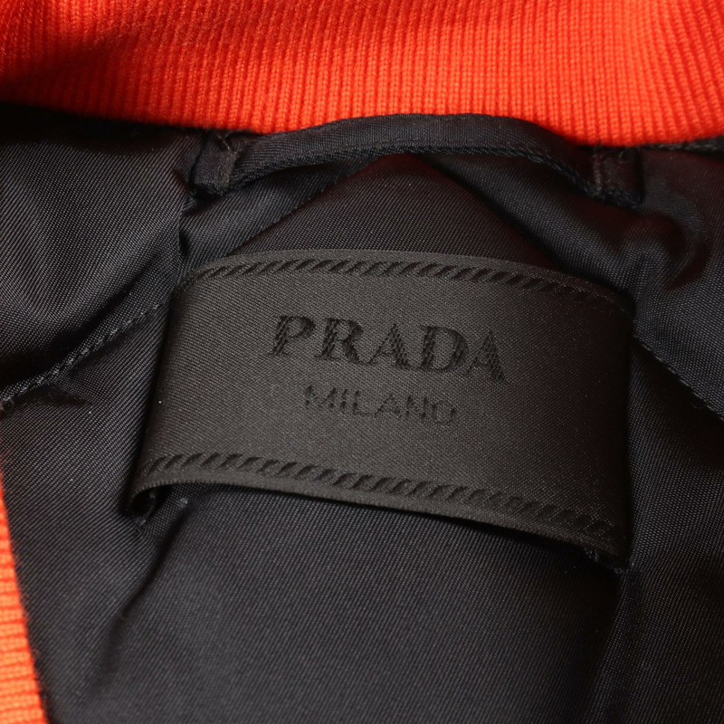 PRADA Re-Nylon MA-1 其他外套 SG0094 尼龍 紅色 二手 男款-2