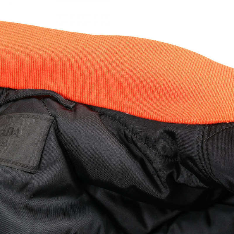 PRADA Re-Nylon MA-1 其他外套 SG0094 尼龍 紅色 二手 男款-7