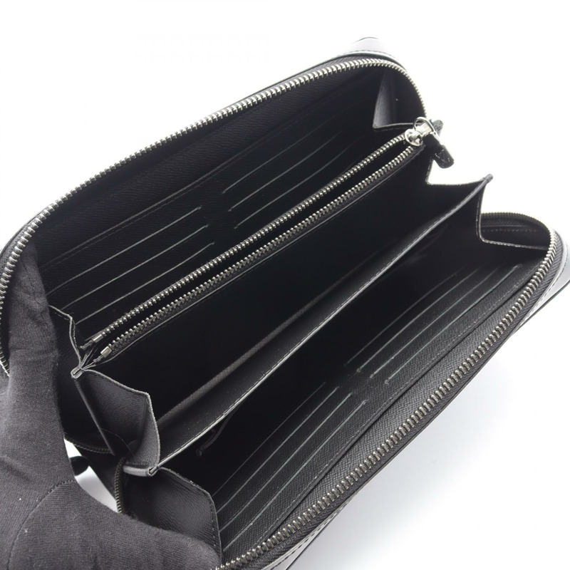 路易威登 Zippy XL Around 長版皮夾 M61698 Monogram Eclipse 黑色-2