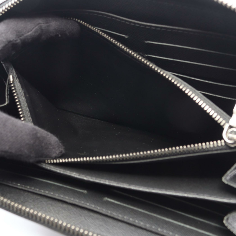 路易威登 Zippy XL Around 長版皮夾 M61698 Monogram Eclipse 黑色-4