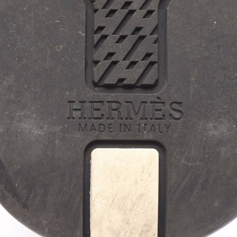 愛馬仕 (HERMES) Trail 運動鞋，黑色真皮，二手男款，尺寸 41-5