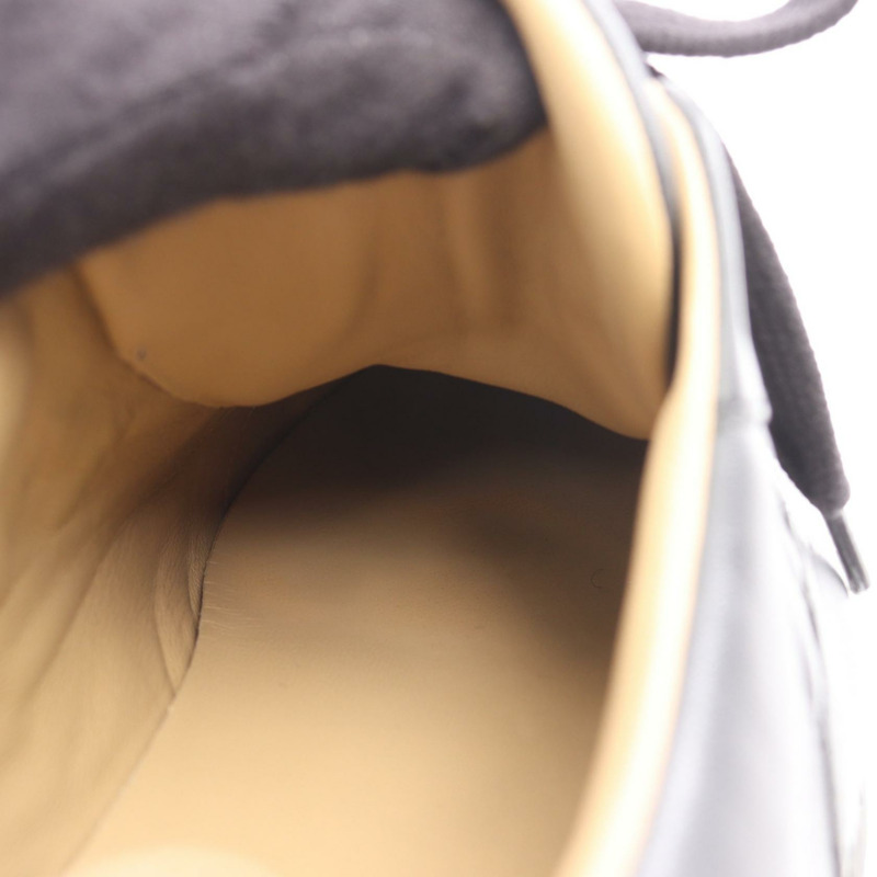 愛馬仕 (HERMES) Trail 運動鞋，黑色真皮，二手男款，尺寸 41-8