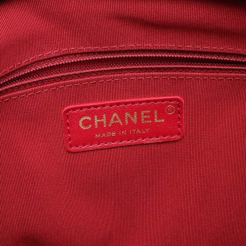 香奈兒 (CHANEL) 絎縫鏈條肩背包 AS2295 黑色皮革 GHW 二手 女士 CC-3