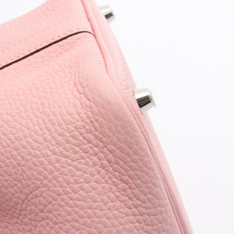 HERMES Picotin Lock PM 托特包 水桶包 B Taurillon Clemence 玫瑰櫻花 SHW-6