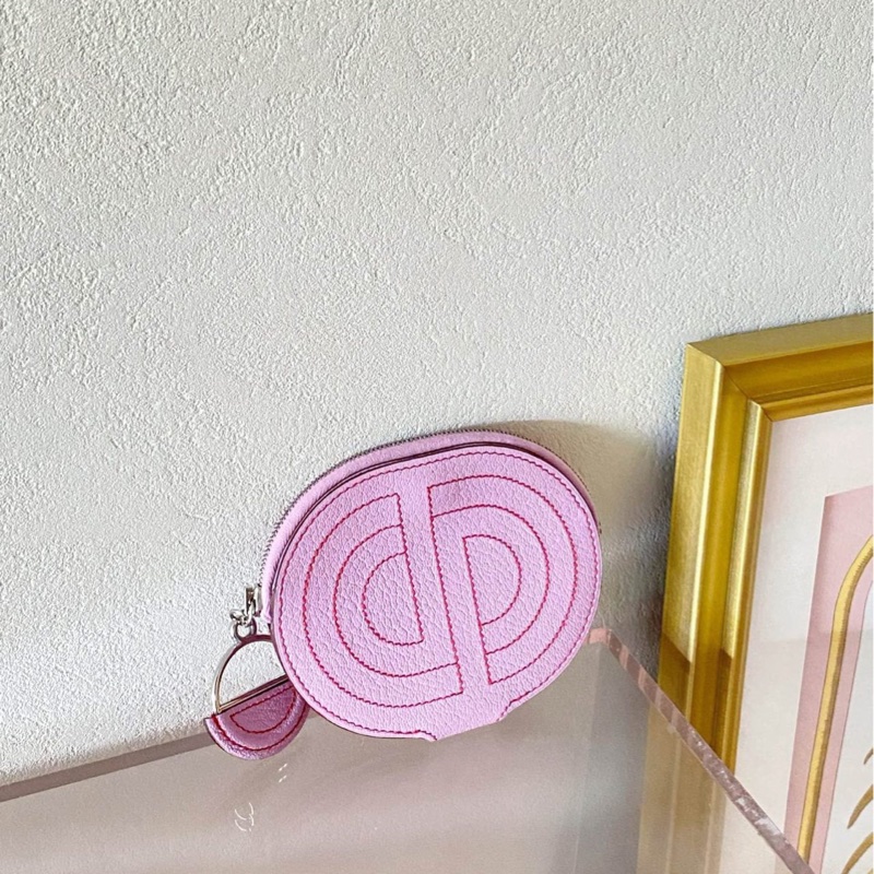 Hermes • in the loop 豬鼻子零錢包 山羊皮錦葵紫-0