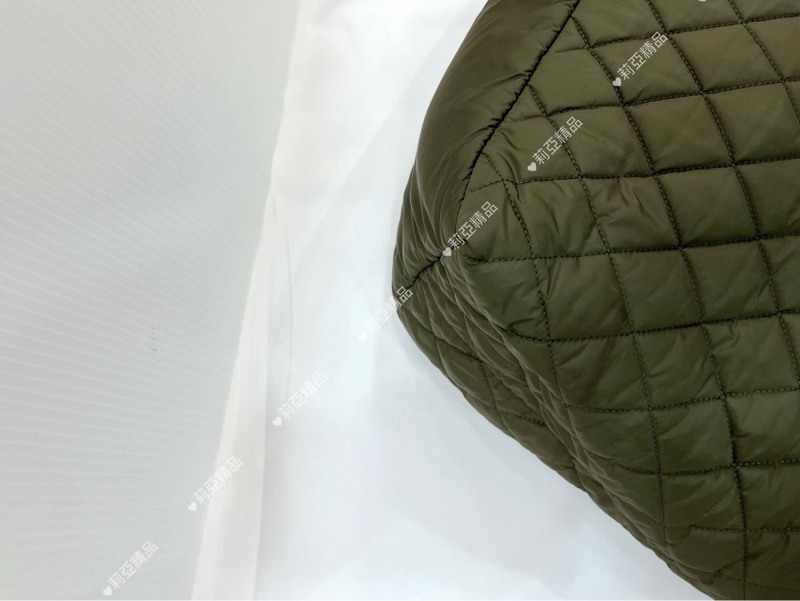 莉亞精品♡Chanel A48611 手提空氣包 綠 二手-7