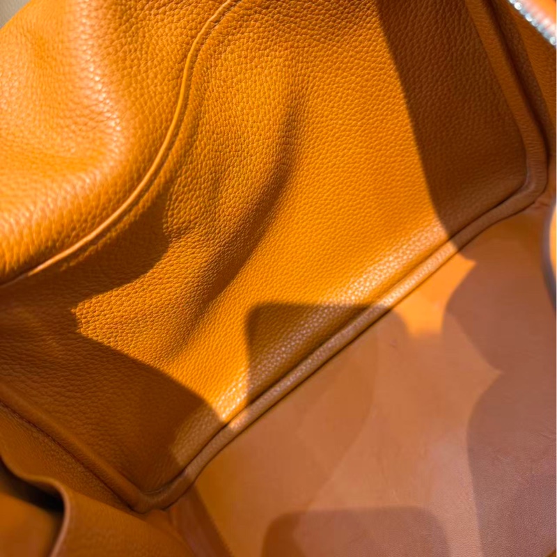 🌈Hermes🧡Lindy 30🧡橙色銀扣🧡99新🌟TC皮🌟愛馬仕🌟-3