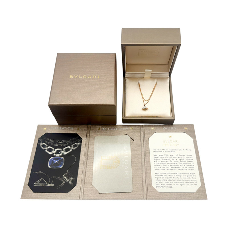 18K玫瑰金 母貝 Divas' Dream Bracelet 手鍊【BVLGARI 寶格麗】 358420-12