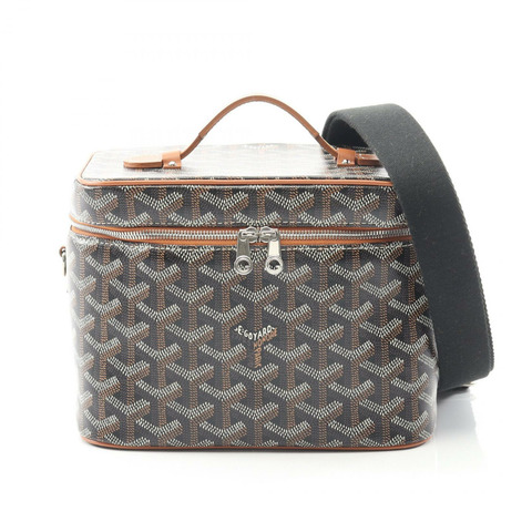 GOYARD Muse Vanity 斜背單肩包 PVC塗層帆布皮革 二手
