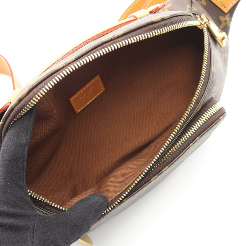 路易威登 Rush 腰包 Monogram Archive M14019 帆布皮革棕色二手 LV-2