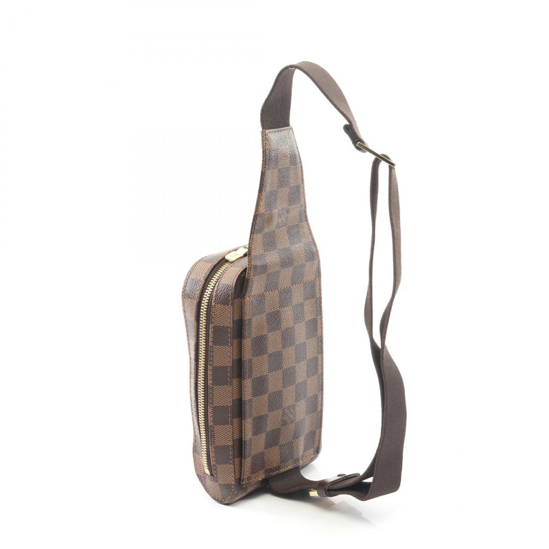 LOUIS VUITTON geronimos 腰包 N51994 Damier Ebene 二手 LV-1