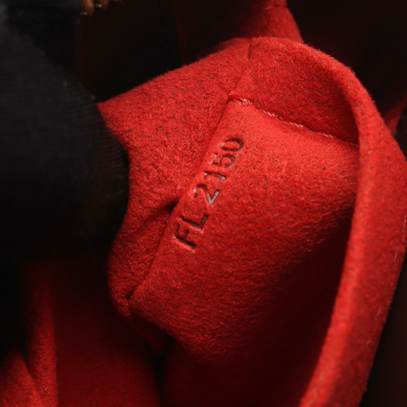 路易威登 Sistina PM 單肩手提包 N41542 Damier 皮革 Ebene 二手女士-4