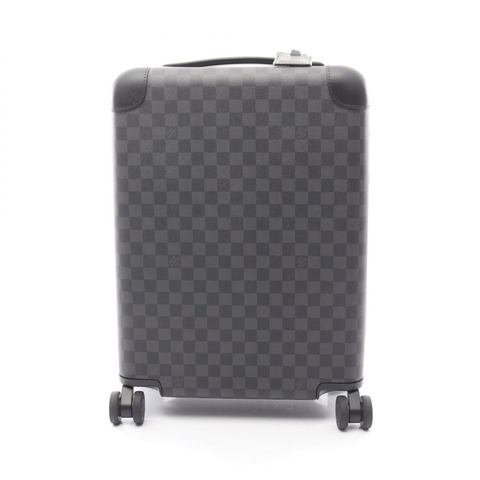 路易威登 Horizon 50 手提箱 N23210 Damier Graphite 黑色 二手 男士 LV