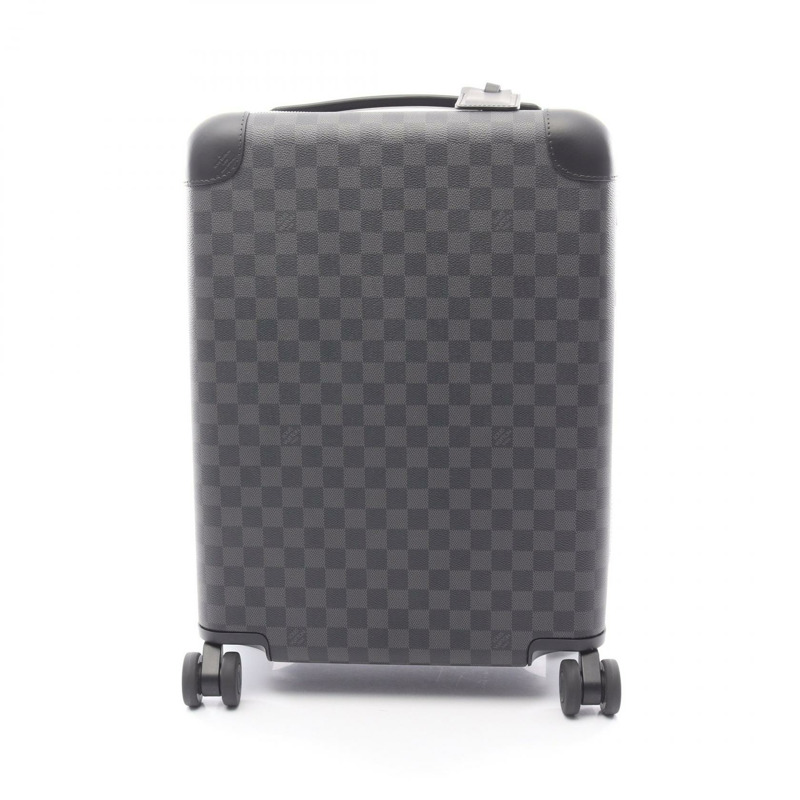 路易威登 Horizon 50 手提箱 N23210 Damier Graphite 黑色 二手 男士 LV-0