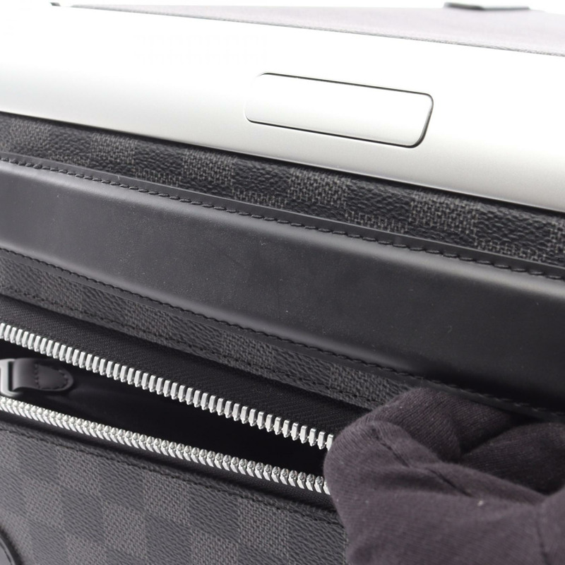 路易威登 Horizon 50 手提箱 N23210 Damier Graphite 黑色 二手 男士 LV-4