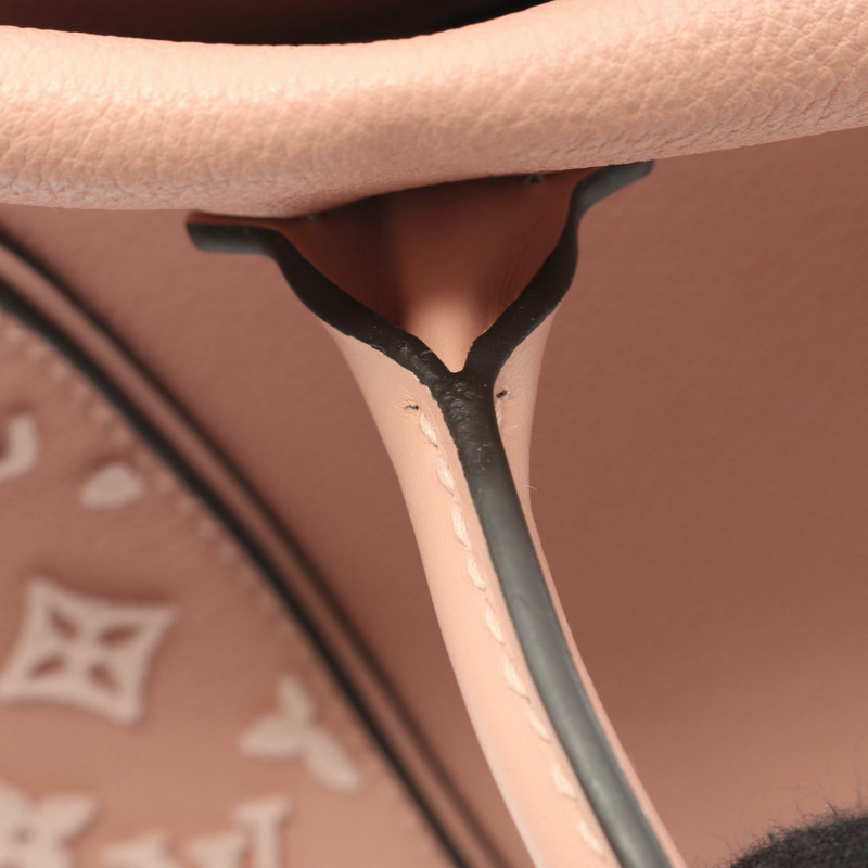 路易威登 Tote W BB 手提斜背包 M94639 Monogram 天鵝絨皮革-6