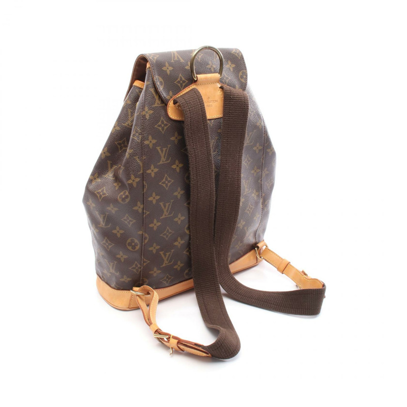 路易威登 Montsouris GM 雙肩包 M51135 Monogram 帆布 二手 LV-1