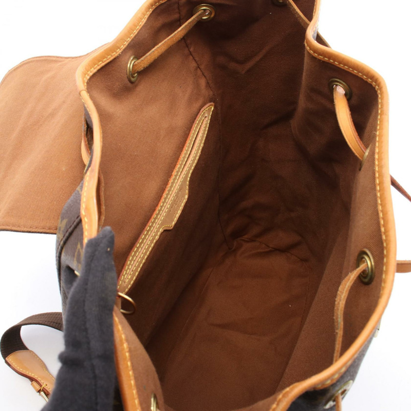 路易威登 Montsouris GM 雙肩包 M51135 Monogram 帆布 二手 LV-2